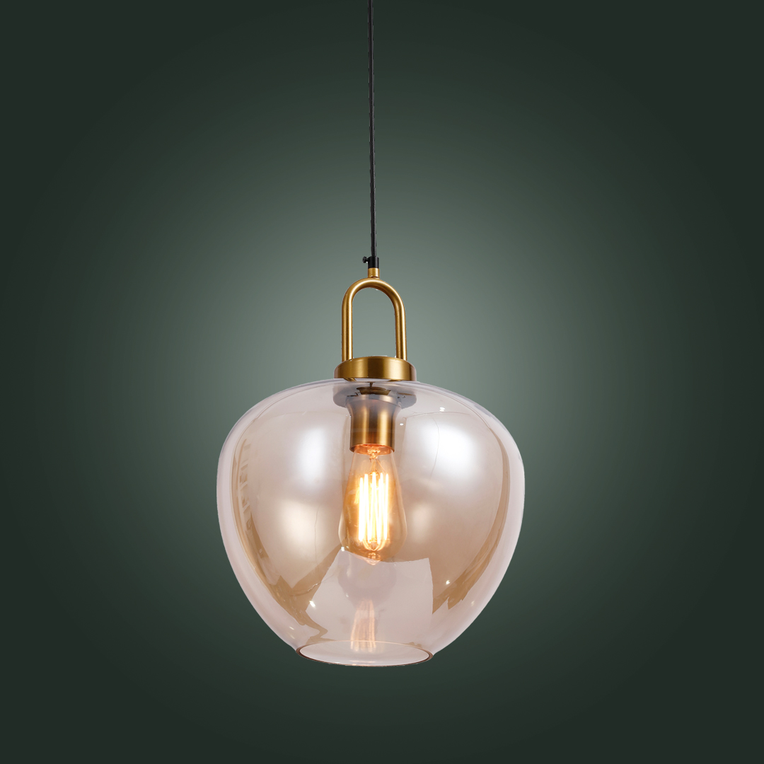 ia PR 9114-1 Single Modern Glass Pendant Lamp